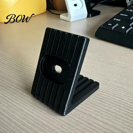 Space-saving Charger Stand 3D Printed Charging Dock for Fitbit Air, Cable Management Station Air Desktop Holder Smartwatch, Vertical with Wire