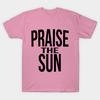 T Shirt Women Praise The Sun Version 4 Black Simple Harajuku Print Kawaii Tshirt Summer Short Sleeve Female T-Shirt Top Tee