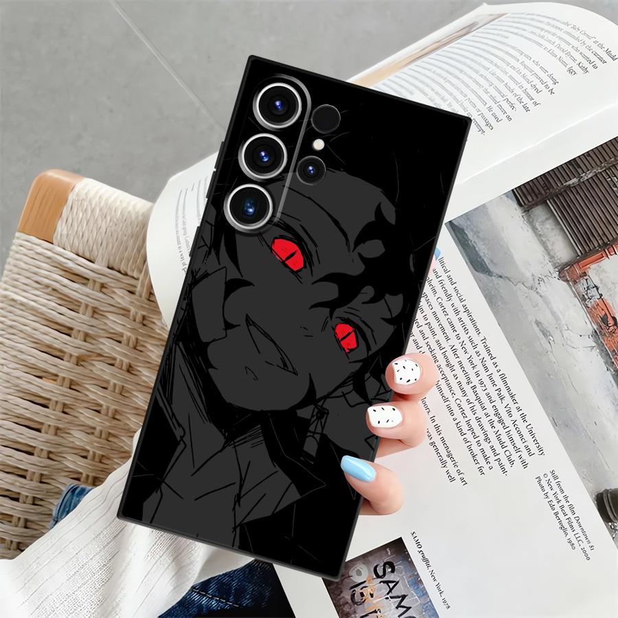 Soft Back Phone Cover Case for Samsung Galaxy S20 S25+ S22 S24+ S25 Ultra S23 FE S24 Plus S9 S21 Hot Demonss Anime Slayers