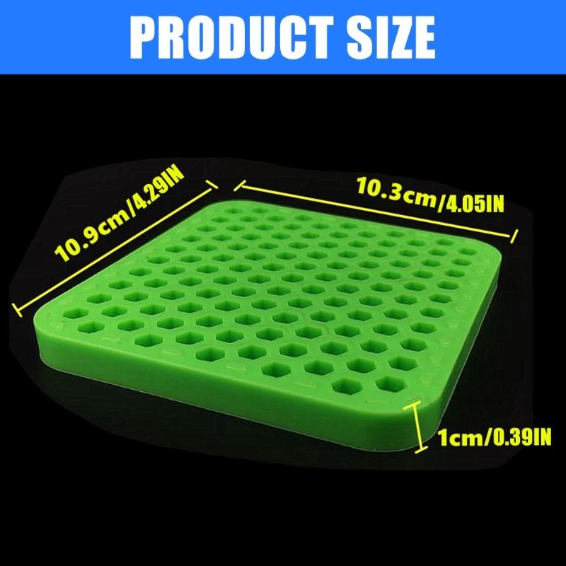 Organizers Tool Storage Board Threaded Head Chuck Storage Plate Repair Pen Knocks Replacement Head Organizing Plate