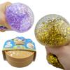 Squishy alta qualità Raviolo Esplosione d'Oro Gocce d'Acqua Rilassante Antiansia Antistress Rimbalzante Spremere Giocattolo