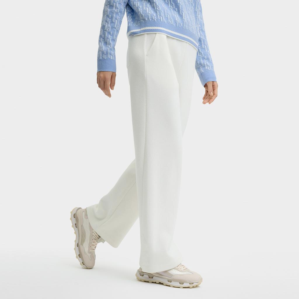 New FILA Casual Pants Women's Cloud White F11W448605FWT