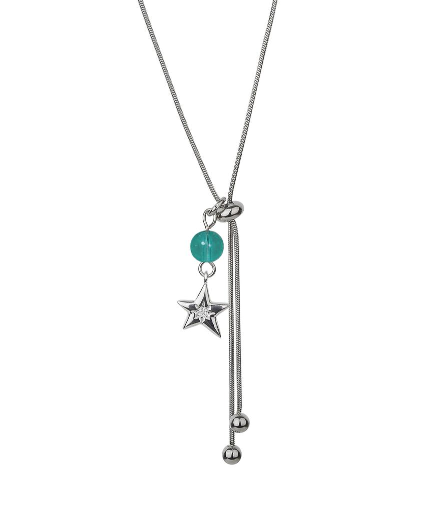 Xanadu Starry Necklace 02_Blue Green