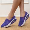 Women's Low-Top Mesh Cushion Support Sneakers Breathable Lightweight Orthopedic Shoes Ladies Outdoor Fashion Sport Walking Shoes