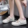 Moda Primavera Estate Scarpe Moderne Donna Mocassini Morbidi Seta Traspirante Marca Piatti Antiscivolo Dolci Scarpe Casual da Donna D487