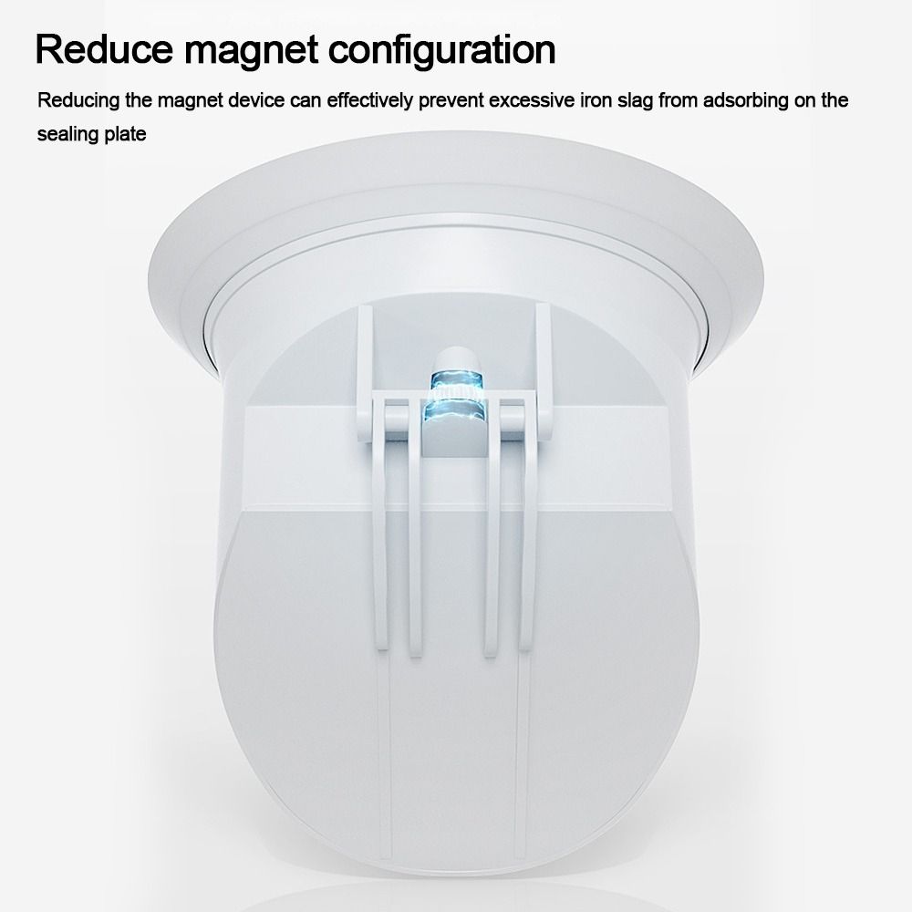 Plastikowy Przykucany Dół Odor Stopper biały Armatura Toaletowa Pokrywa Przeciwdziałająca Blokowaniu Łazienka Toaleta Przykucana