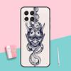 Samurai Oni Mask For Samsung Galaxy M53 M33 M32 M16 M06 M12 M55 M15 M35 M14 M34 M54 M11 M21 M31 M13 M52 Case