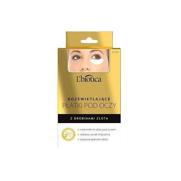 Illuminating Eye Contour Gold Flakes Patches 3 Pairs