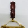 Nautical Brass Red Handheld Magnifying Glass Reading Magnifier
