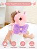 Newborn Baby Neck Protective Pillow Safety Backpack Pad Toddlers Headrest Baby Head Protect Pillow Walk Crawling Plush Cushion