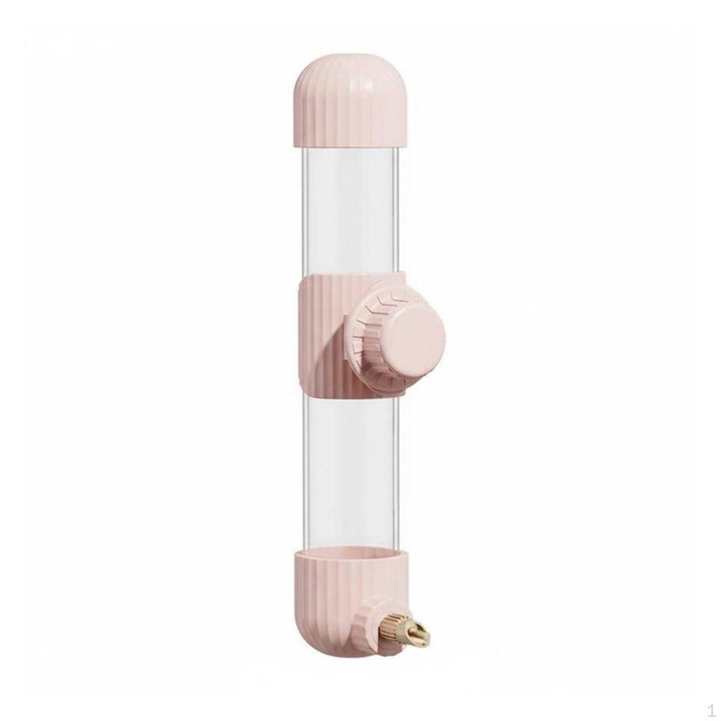 Parrot Water Dispenser LeakResistant Automatic Bird Waterer AntiSlip Mount Hanging Bottle