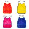 with  3 Pockets Painting Aprons Waterproof Kids Apron Craft Activity Kids Art Smock  3-8 Years