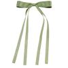 10PCS Soft Polyester Hair Barrettes Double Ribbon Bows Design Nonslip Duckbills Clip For Daily Use And Sports