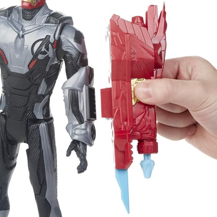 Figurine Titan Power FX Iron Man Et Power Pack - Marvel Avengers Endgame - 30 Cm