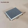 Gray Double-Sided Sanding Block for Furniture, Antiques, Plastic, Paint, Car, Metal Polishing, and Rust Removal