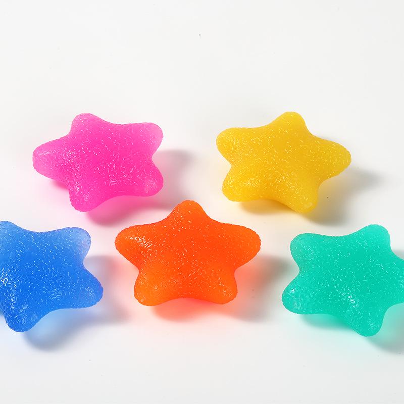 Starfish Egg-Shaped Silicone Grip Strengthener for Wrist and Hand Rehabilitation