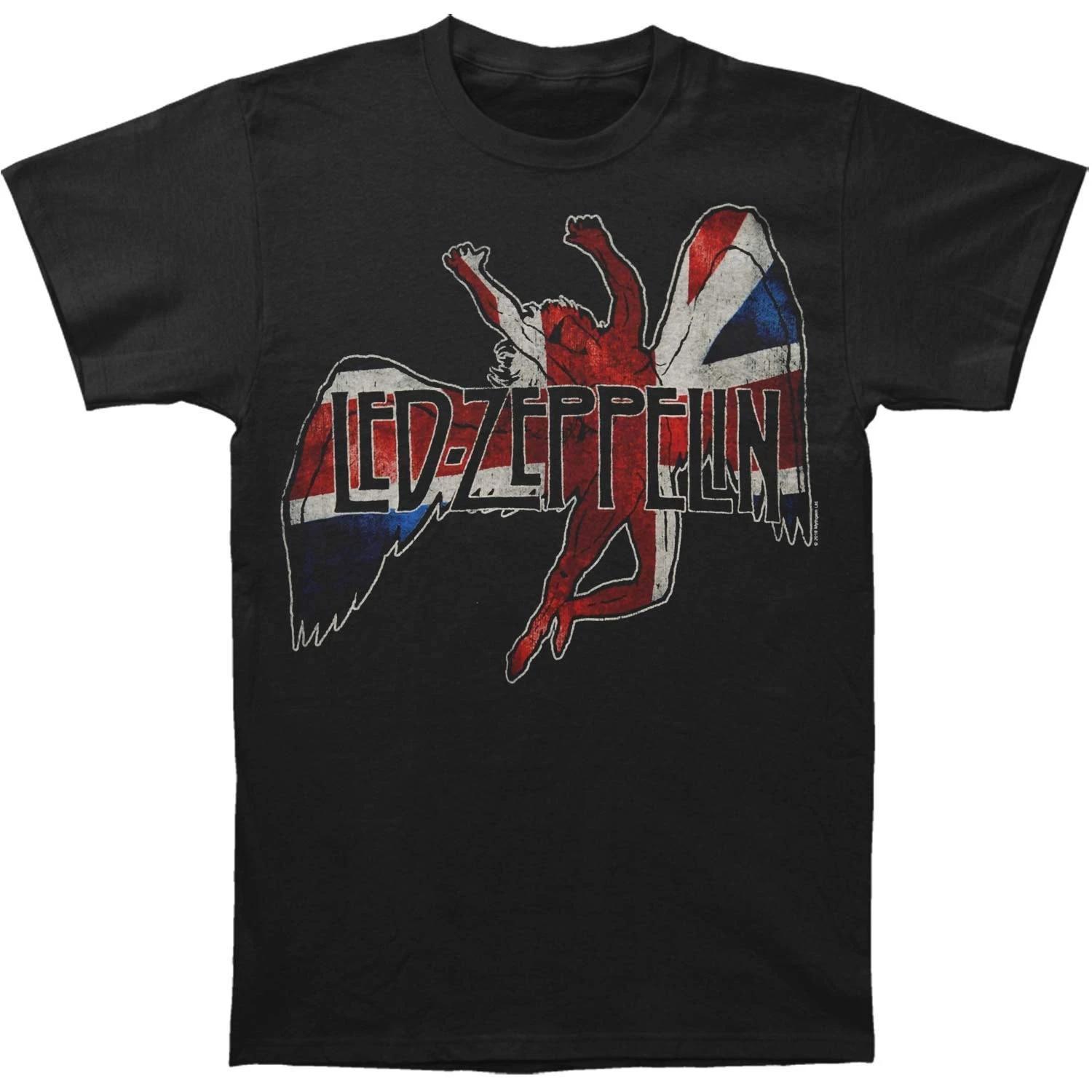 Led Zeppelin Icarus Flag Slim Fit T-Shirt NEW S-2XL NEW XXL