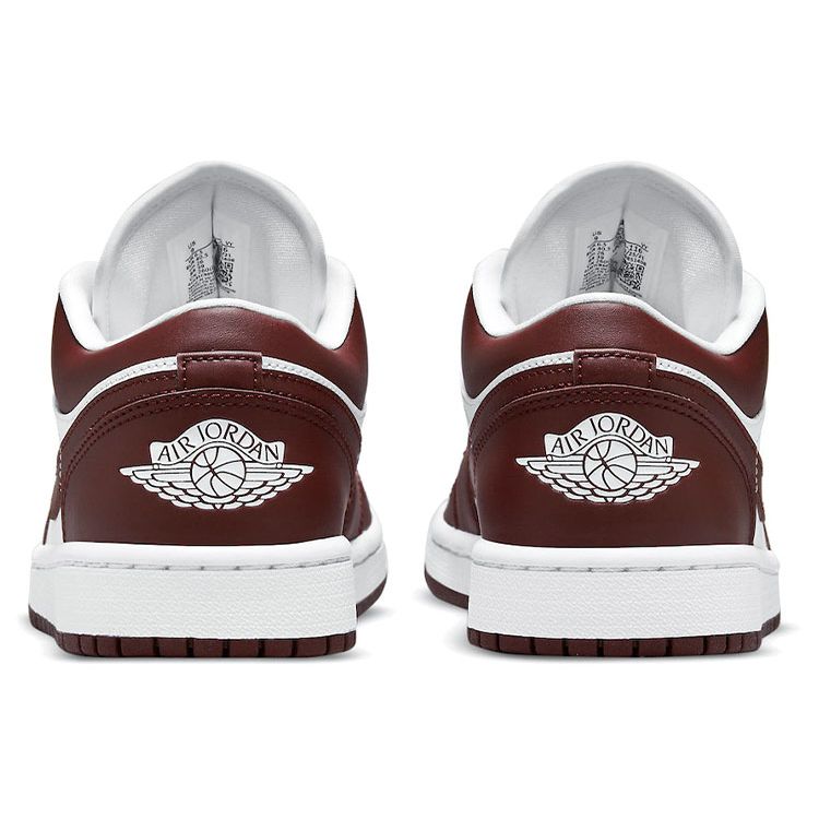 Air Jordan 1 Low Bronze Eclipse Women Sneakers Brown White DC0774-116