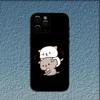 Cartoon Cute BuBu DuDu Phone Case For iPhone 16,15,14,13,12,11,Pro,X,XS,Max,XR,Plus,Mini Soft Black Cover