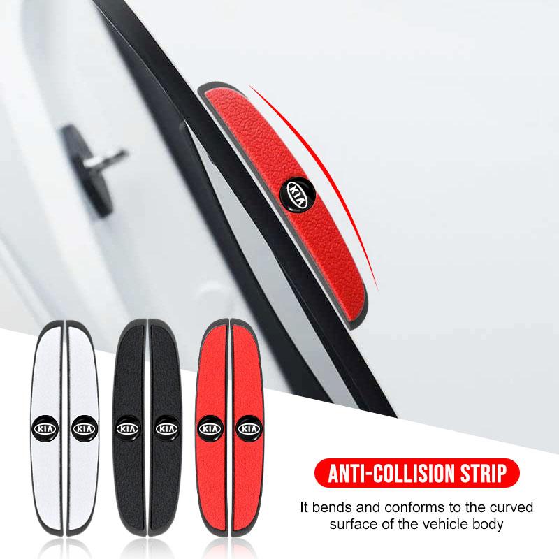 4Pcs Car Door Anti-Collision Strip Rearview Mirror Protection Sticker For Kia Sauer CUB CEED Cerato Forte K8 K900 Optima Picanto RIO