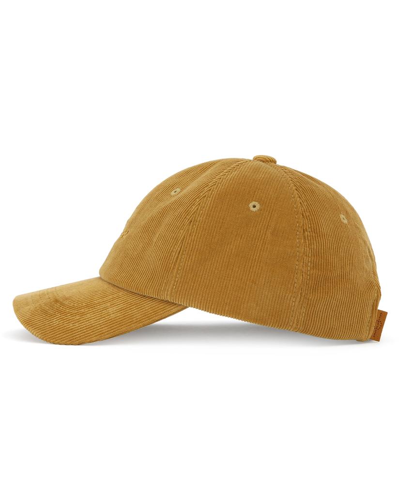Eondeokeonteulol Corduroy Logo Ball Cap Arial Udc / Authentic B B / Cd / Yellow