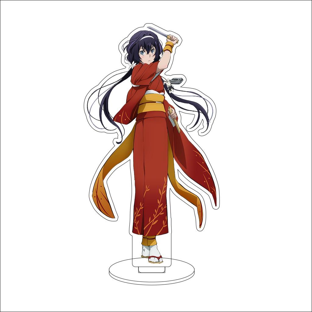 16CM Anime Cosplay Acrylic Stand Ornaments Edogawa Rampo Kunikida Doppo Dazai Osamu Figure Stand Halloween Christmas Gifts