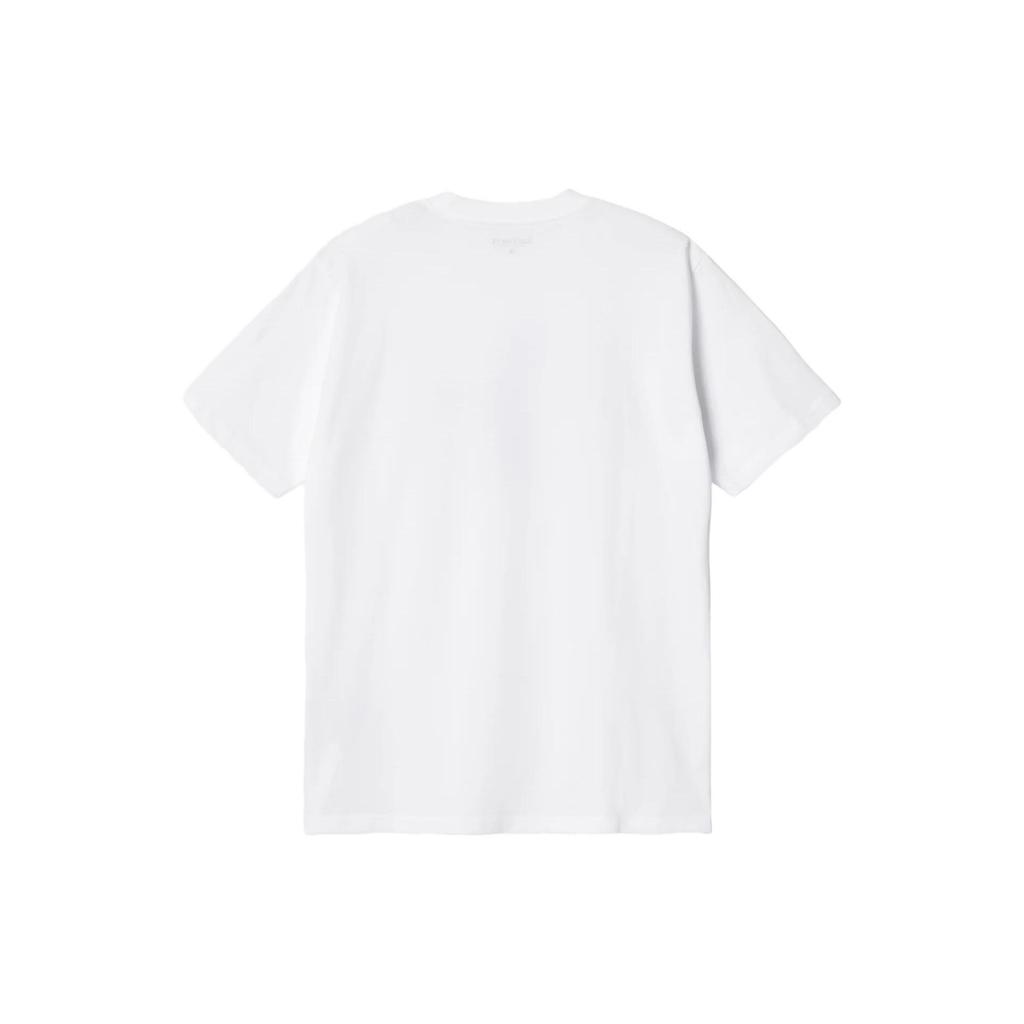 Carhartt WIP Original Thought T-Shirt Cartoon Print Crew Neck Short Sleeve Men T-Shirts White I032882-02-XX