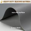 Multi Size Silicone Mat Large Vinyl Table Placemat Heat Resistant Anti-Slip Picnic Dining Dish Mat Countertop Protector ESD Pad