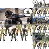 10cm Cross-border Military Action Figure With Articulated Joints Ideal For Collectors And Displays