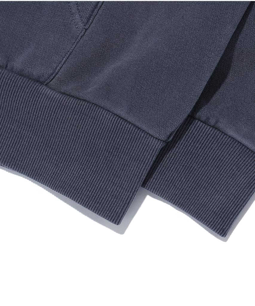 Annoyed A-Stuff Pigment Zip-Up Hoodie Lp3Tu643_Dark Grey