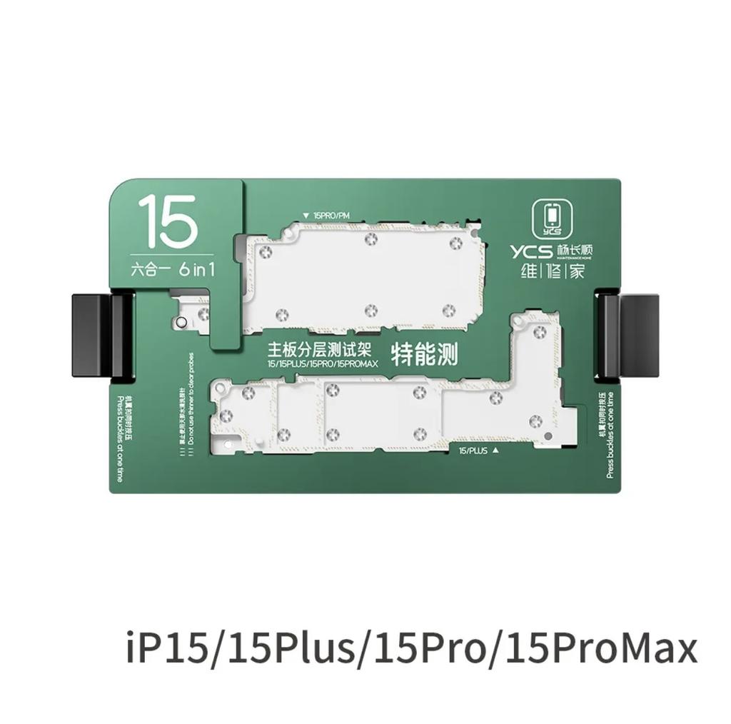 YCS Mobile Phone Repair Motherboard Layered Testing Platform for Apple iPhone 11-17 Series 16E Quick Testing Mobile Phone Repair