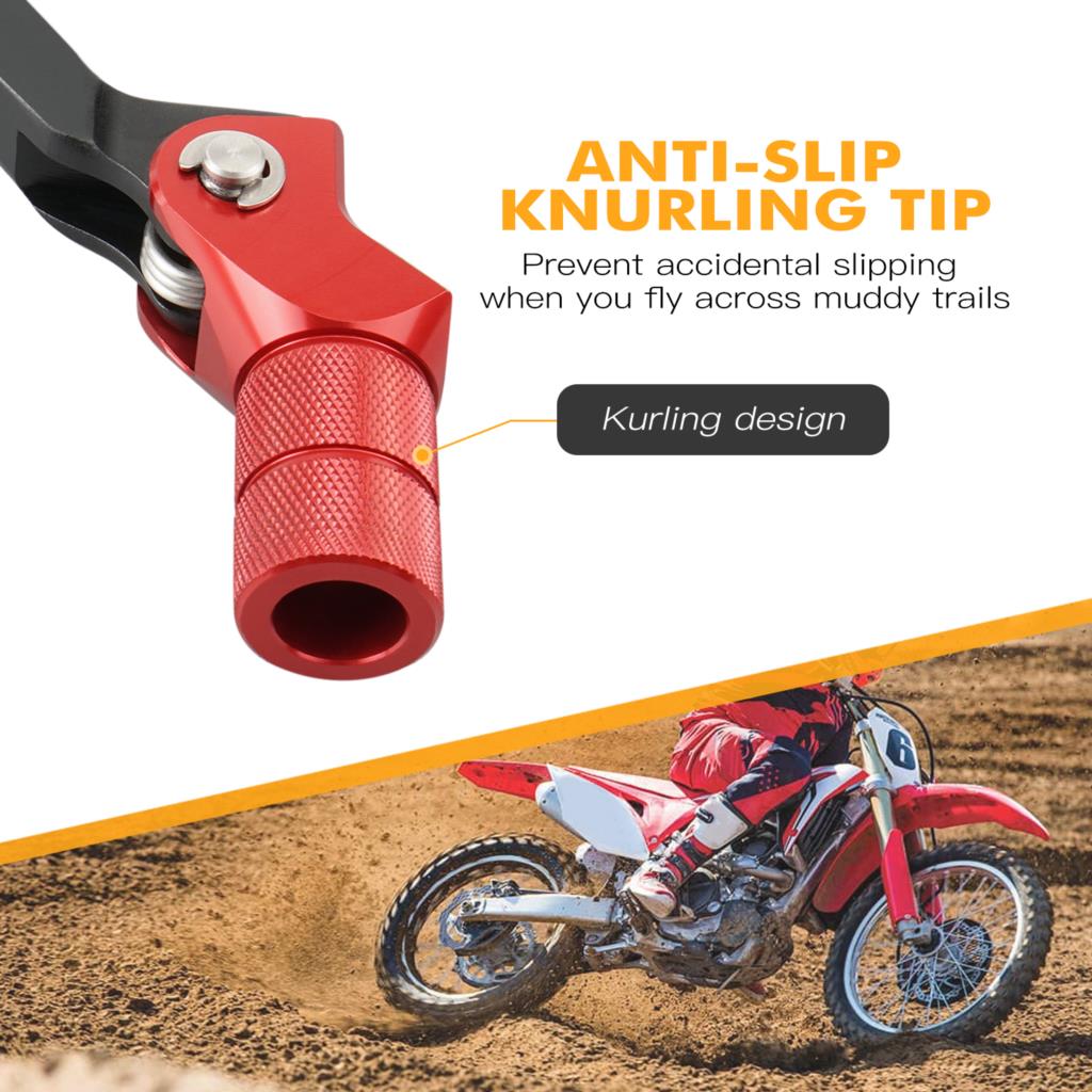 Forged Gear Shift Lever & Adjustable Brake Pedal Lever For Honda CRF450R CRF450RX 2017-2023 CRF250R 2018-2023 CRF250RX 2019-2023