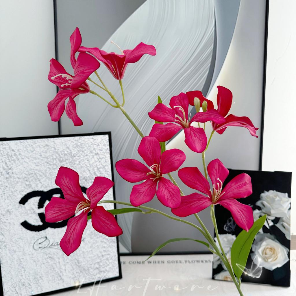 5 Artificial Flowers, High-end Decorations for Wedding, Home, Living Room, Dining Room, Office Plants, Shooting Props Flowers