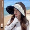 Summer Sun Visors Hat Women Visors Hat Women SunHat With Ponytail Hole Foldable