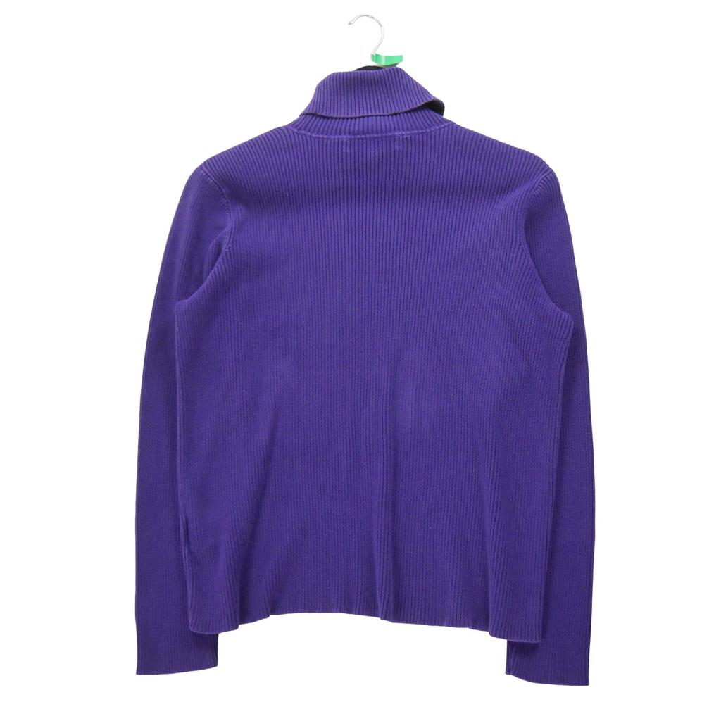 Women's Violet Turtleneck Sweater