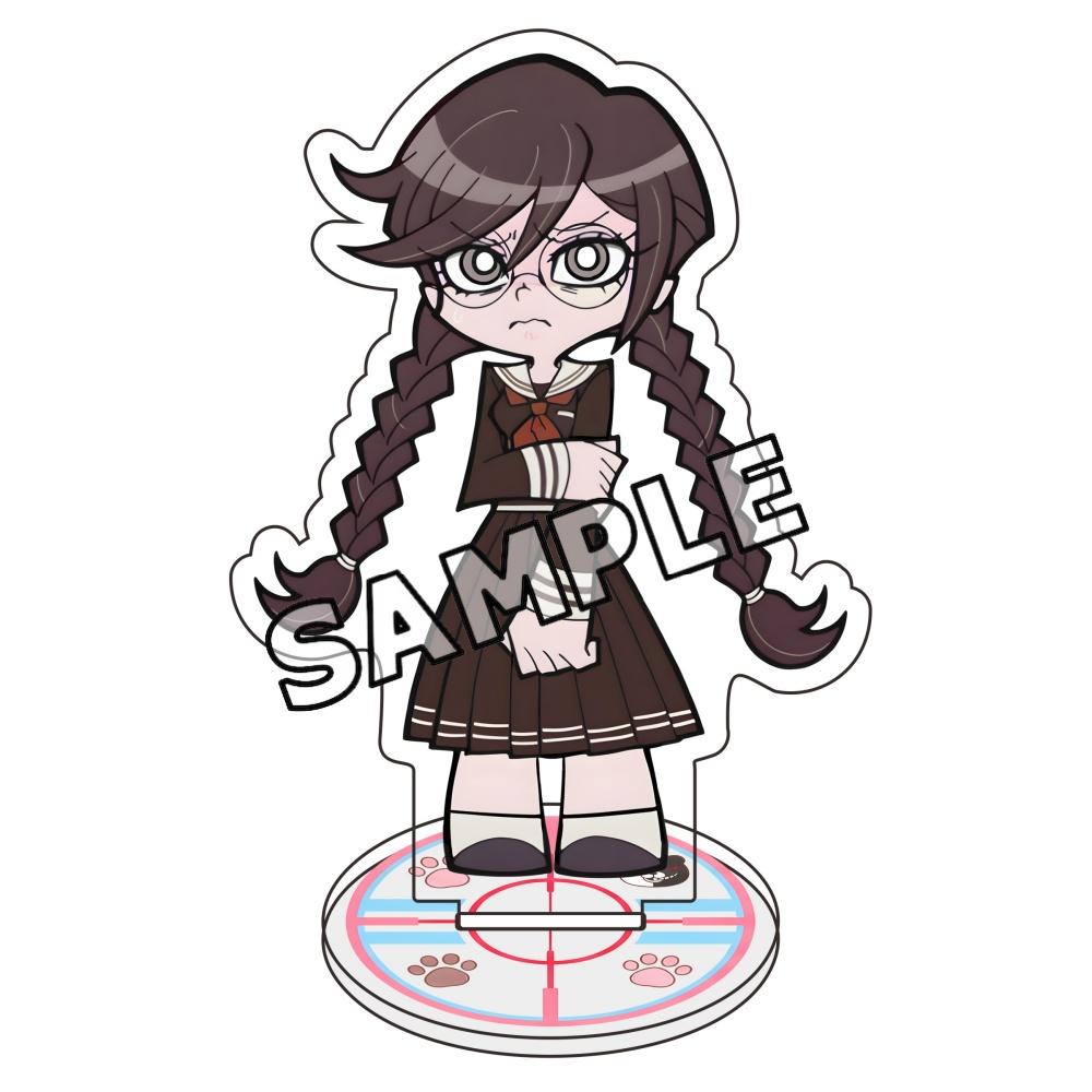 10cm Q Version Danganronpa Acrylic Stand Key Nagito Chiaki Kokichi Kyoko Anime Desktop Decor Birthday Collection Gift