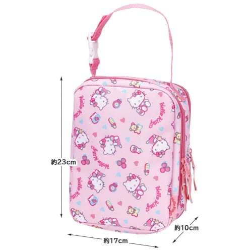Skater Diaper Pouch Carry everything you need for changing diapers Hello Kitty Plush Design Sanrio BOMP2-A