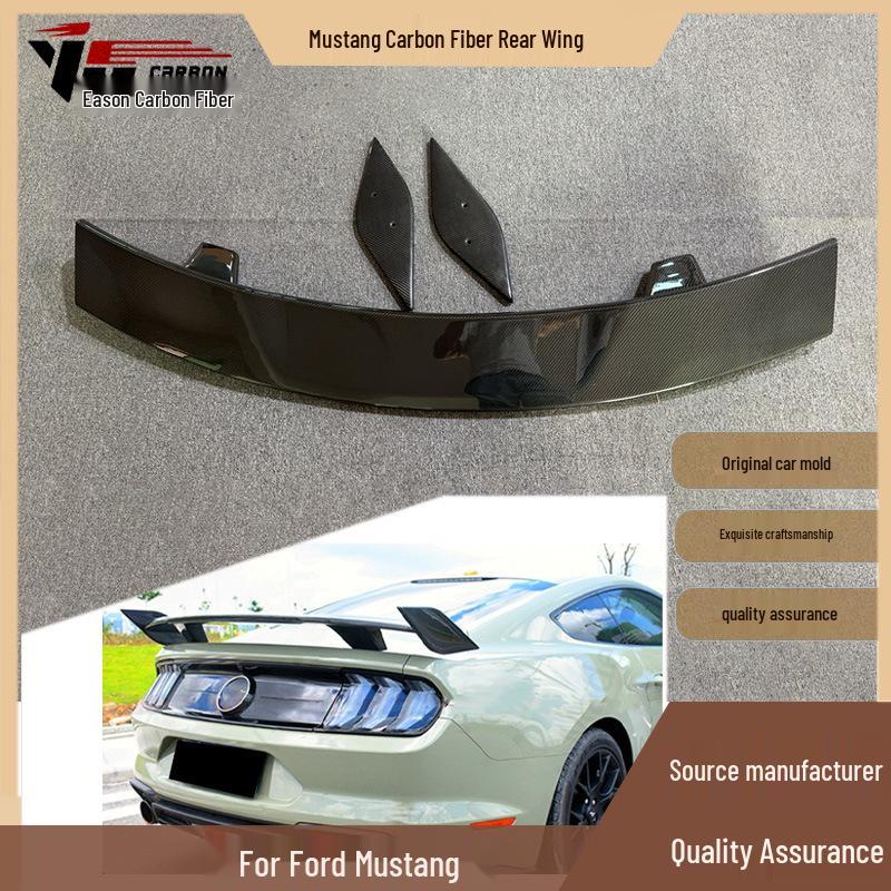 2015-2017 Mustang Carbon Fiber Rear Spoiler Wing