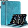 For Lenovo Tab P11 2nd Gen 2 TB350FU 2022 Case 3D Tree Embossed Flip Stand Soft TPU Back for Xiaoxin Pad Plus 2023 TB350XU Cover