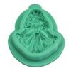 Molde de Silicona para Modelado de Princesa Heredera Molde para Moldeo de Silicona Pastel Caramelo Decorativo Caramelo Molde de Proceso Herramienta Molde de Chocolate