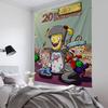 Cartoon HEd Edd N Eddy Tapestry Room Decor Wall Cloth Party Hanging Background Room Decor Baby Room
