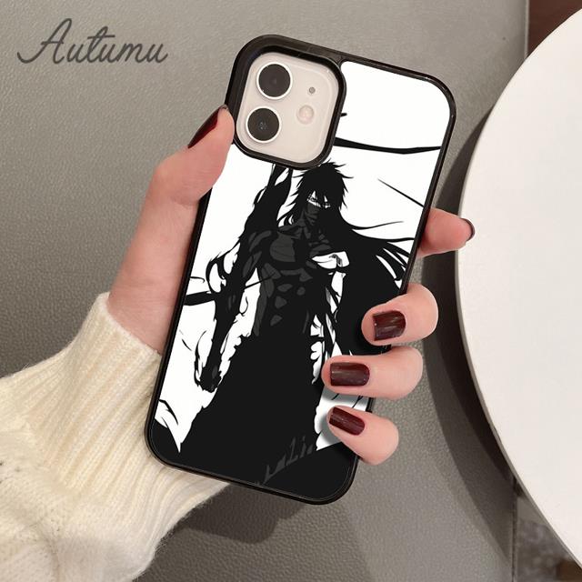 Husă de telefon BLEACH MANGA ANIME ICHIGO AIZEN HOLLOW pentru iPhone 11 12 13 14 Pro Max mini X XR XS SE 2020 6S 7 8 Plus Galaxy S21 S22