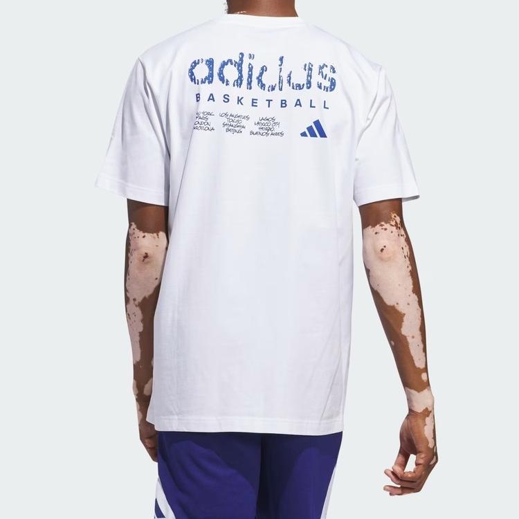 New Adidas Set in Sleeve T Shirt Men's White IN6369