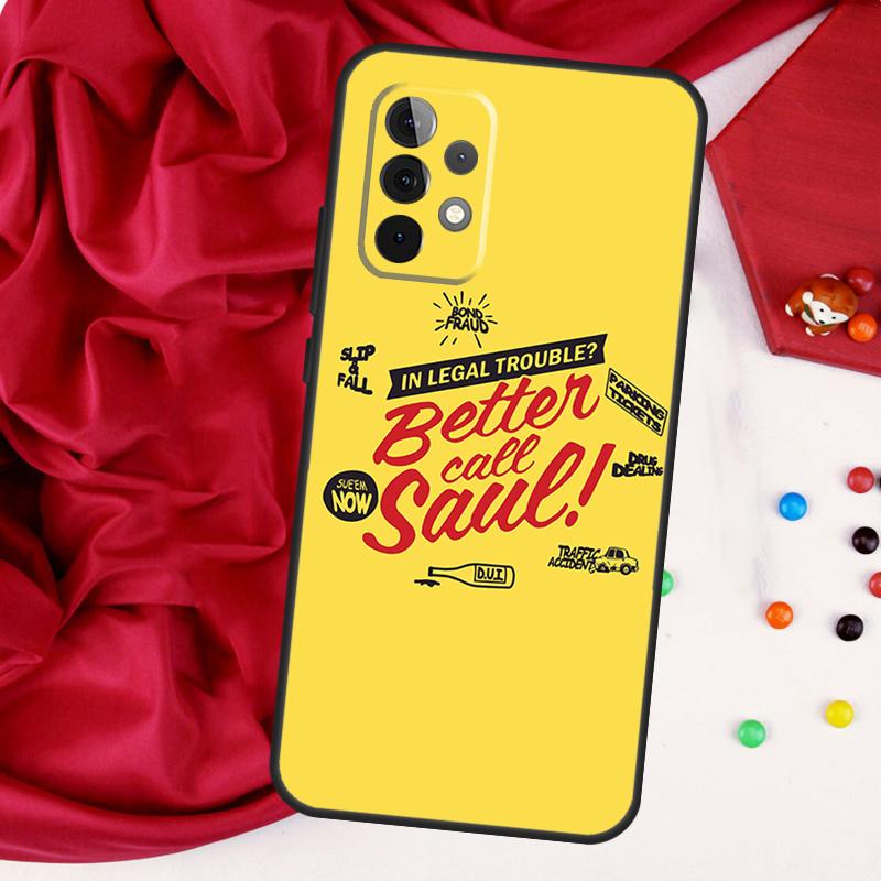 Better Call Saul Case For Samsung Galaxy A54 A34 A14 A51 A71 A12 A22 A32 A52 A13 A23 A33 A53 A73 Coque
