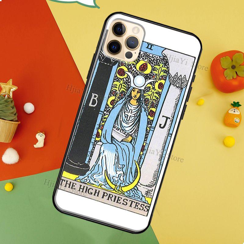 moon Tarot Mystery totem Case For iPhone 11 14 13 Pro Max 12 mini X XR XS MAX 6 6S 7 8 Plus 5S SE 2020 Phone Cover