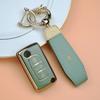 2 3 Buttons Key Fob Cover Case Fit For Peugeot Partner Tepee 207 307 308 407 Fit For Citroen C-Crosser C3 C4 Picasso Berlingo Cover Key Ring