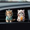 Car Dog Air Freshener Diffuser Outlet Vent Perfume Clips Air Outlet Aroma Diffuser Ventilation Clip Car Interior Decoration
