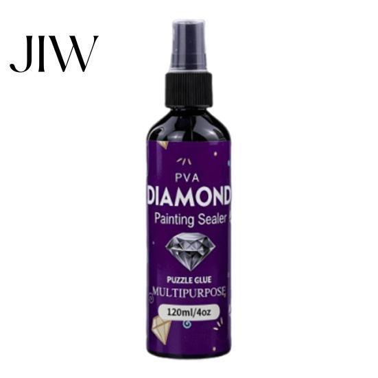 Artistic Sealant Spray Diamond Art Sealer Spray, Quick-Drying Permanent Transparent Protective Glue, Enhance Luster Painting Fixative for DIY