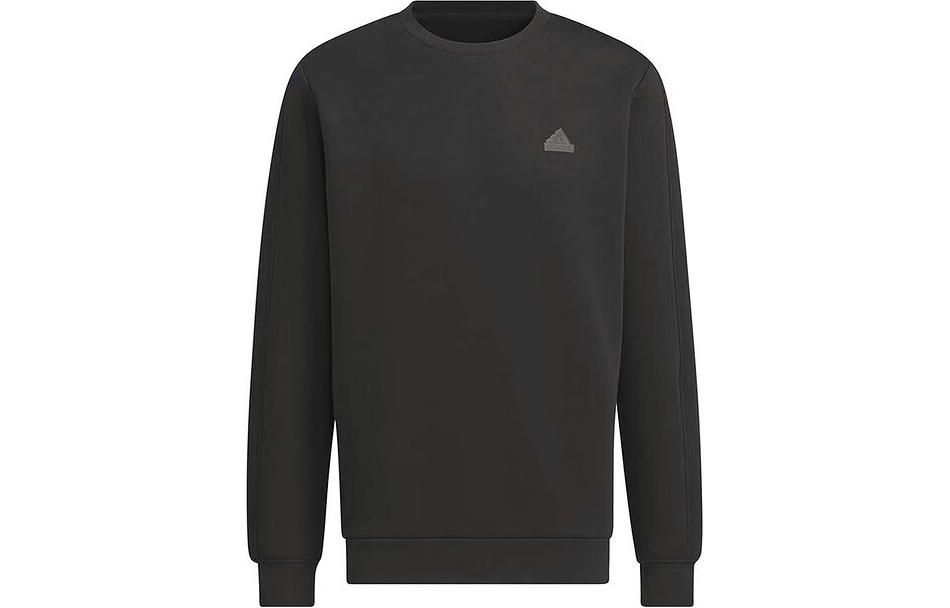 

Adidas Sweatshirts Men s Black Crew Neck Moderate Regular JE8639 2XL