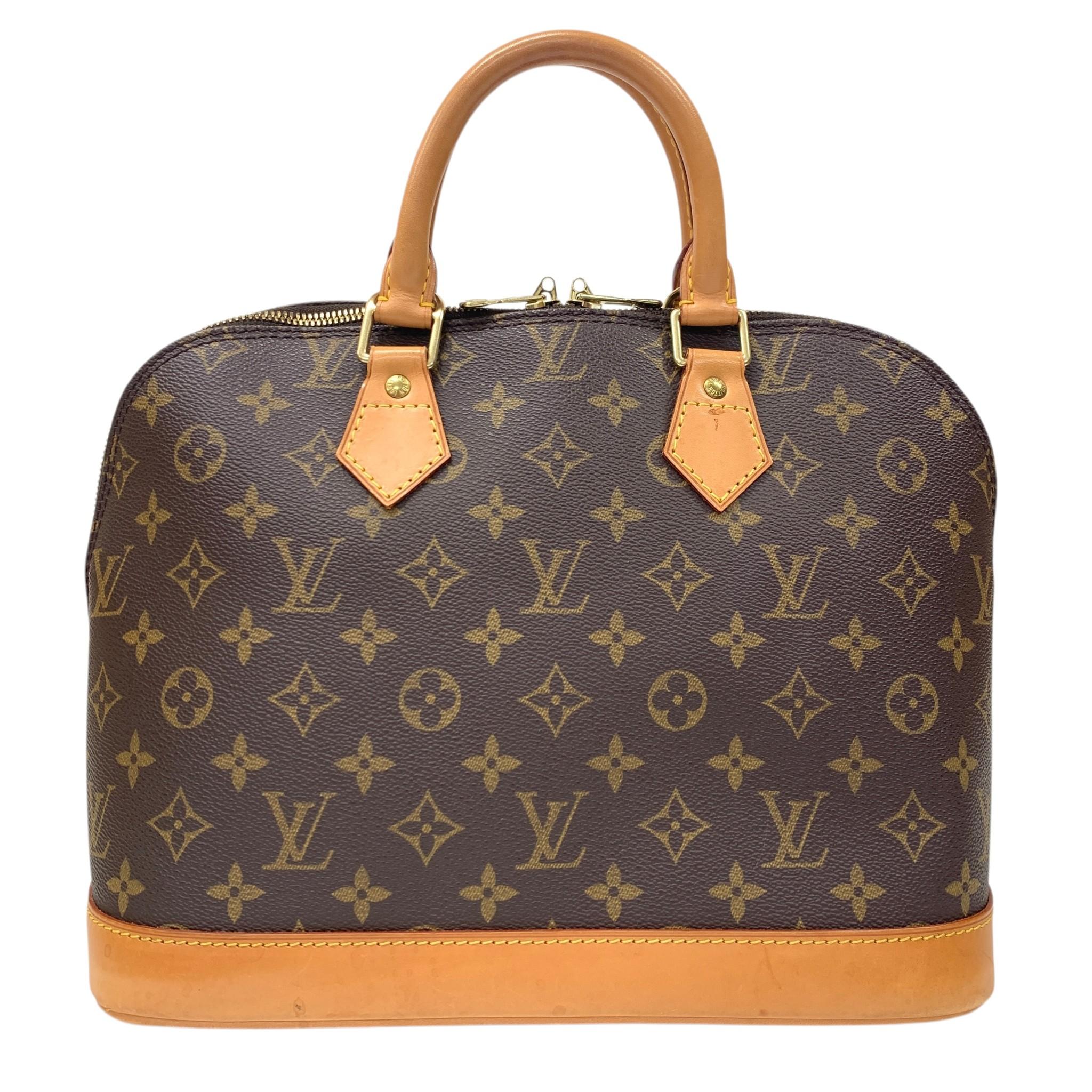 

Вживана сумка Louis Vuitton Monogram Alma PM M51130 Канва Коричнева Оригінал